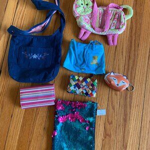 Lot of purses and wallets